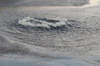 Think the waste water coming down hospital hill pipe, is meeting up with high tide. This is the manhole cover opposite side door to White Hart.